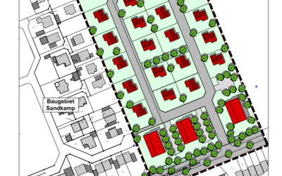 Lageplan, Bauprojekt "Hasenberg", BauVerstand
